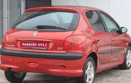 Peugeot 206, 2004 год, 430 000 рублей, 5 фотография