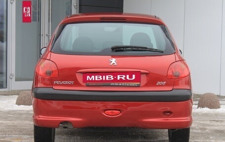 Peugeot 206, 2004 год, 430 000 рублей, 4 фотография
