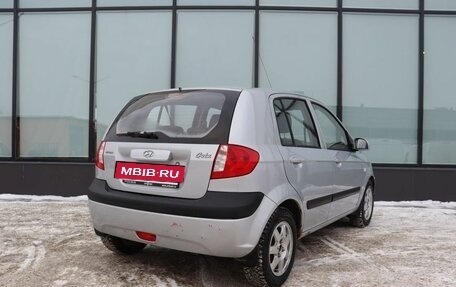 Hyundai Getz I рестайлинг, 2008 год, 600 000 рублей, 6 фотография