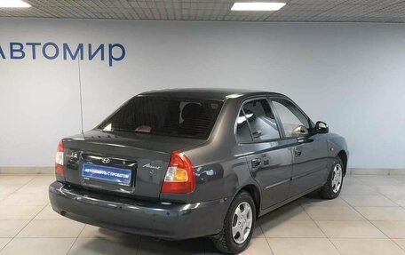 Hyundai Accent II, 2008 год, 500 000 рублей, 5 фотография