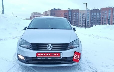 Volkswagen Polo VI (EU Market), 2016 год, 1 249 000 рублей, 2 фотография