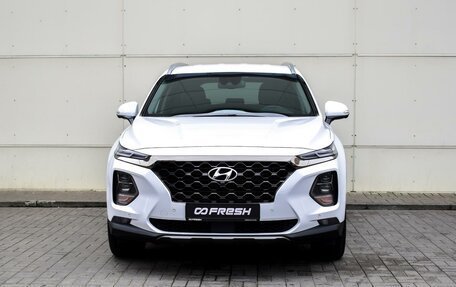 Hyundai Santa Fe IV, 2019 год, 3 630 000 рублей, 3 фотография