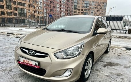 Hyundai Solaris II рестайлинг, 2013 год, 955 000 рублей, 14 фотография