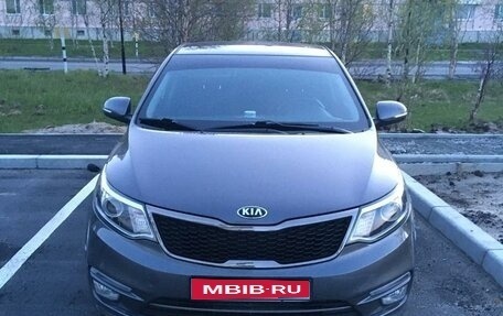 KIA Rio III рестайлинг, 2017 год, 1 400 000 рублей, 1 фотография