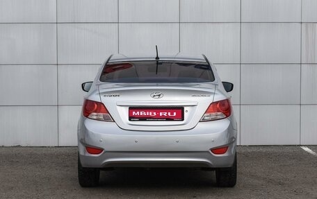 Hyundai Solaris II рестайлинг, 2011 год, 915 000 рублей, 4 фотография