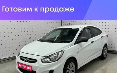 Hyundai Solaris II рестайлинг, 2014 год, 965 000 рублей, 1 фотография