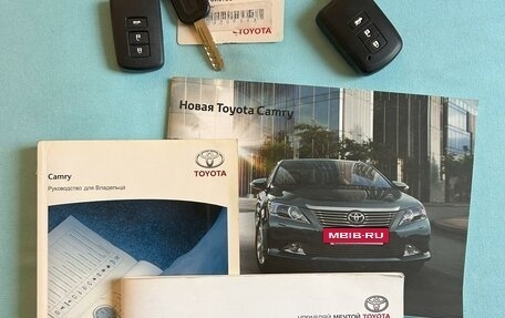 Toyota Camry, 2012 год, 1 820 000 рублей, 19 фотография