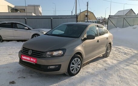 Volkswagen Polo VI (EU Market), 2017 год, 1 333 000 рублей, 3 фотография