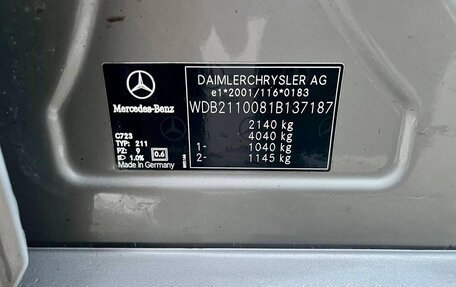 Mercedes-Benz E-Класс, 2007 год, 950 000 рублей, 19 фотография