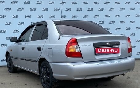 Hyundai Accent II, 2005 год, 464 000 рублей, 5 фотография