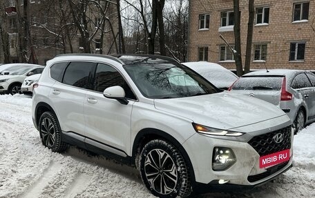 Hyundai Santa Fe IV, 2019 год, 3 720 000 рублей, 3 фотография