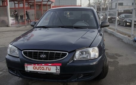 Hyundai Accent II, 2008 год, 445 000 рублей, 4 фотография