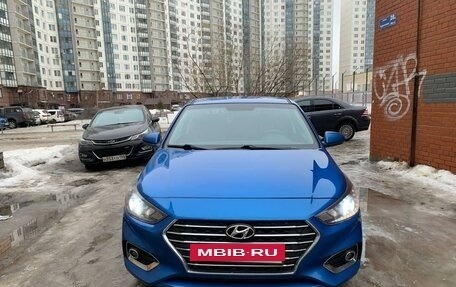 Hyundai Solaris II рестайлинг, 2017 год, 1 450 000 рублей, 5 фотография