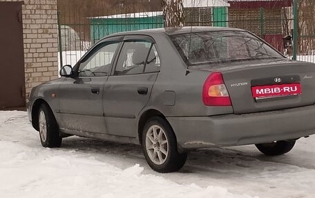 Hyundai Accent II, 2005 год, 350 000 рублей, 3 фотография