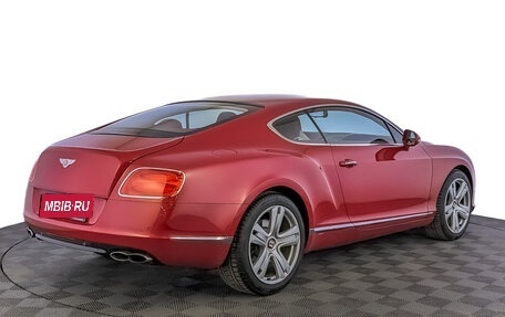Bentley Continental GT II рестайлинг, 2012 год, 6 000 000 рублей, 12 фотография