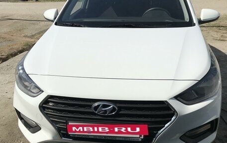 Hyundai Solaris II рестайлинг, 2017 год, 1 270 000 рублей, 5 фотография