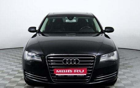 Audi A8, 2012 год, 2 094 000 рублей, 2 фотография