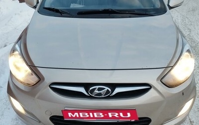 Hyundai Solaris II рестайлинг, 2011 год, 780 000 рублей, 1 фотография