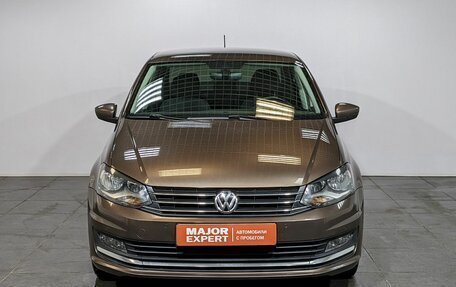 Volkswagen Polo VI (EU Market), 2017 год, 1 390 000 рублей, 2 фотография