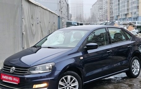 Volkswagen Polo VI (EU Market), 2017 год, 1 399 000 рублей, 3 фотография