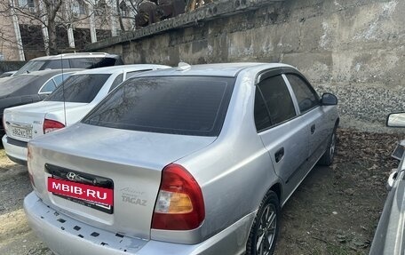 Hyundai Accent II, 2007 год, 450 000 рублей, 2 фотография