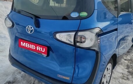 Toyota Sienta II, 2018 год, 1 590 000 рублей, 16 фотография