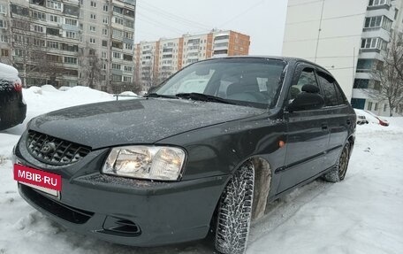 Hyundai Accent II, 2003 год, 379 000 рублей, 7 фотография