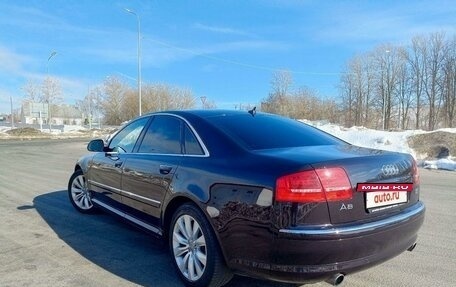 Audi A8, 2008 год, 1 345 500 рублей, 4 фотография