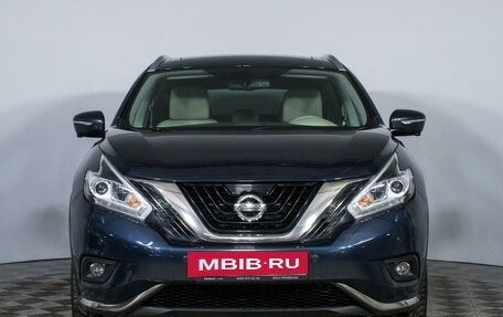Nissan Murano, 2017 год, 3 050 000 рублей, 2 фотография