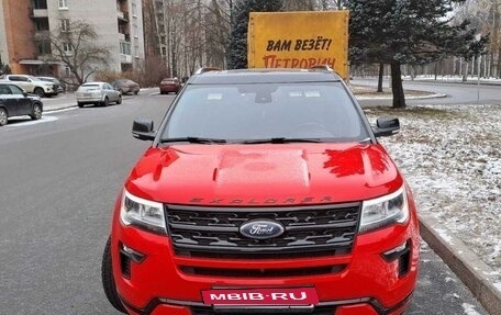 Ford Explorer VI, 2018 год, 3 250 000 рублей, 33 фотография