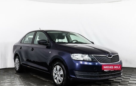 Skoda Rapid I, 2016 год, 849 555 рублей, 3 фотография