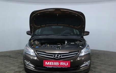 Hyundai Solaris II рестайлинг, 2014 год, 1 090 000 рублей, 19 фотография