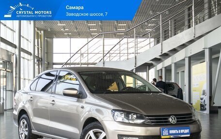 Volkswagen Polo VI (EU Market), 2017 год, 1 169 000 рублей, 2 фотография