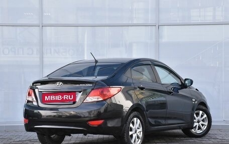 Hyundai Solaris II рестайлинг, 2013 год, 796 000 рублей, 3 фотография