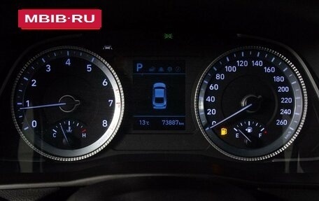 Hyundai Sonata VIII, 2019 год, 2 344 521 рублей, 9 фотография
