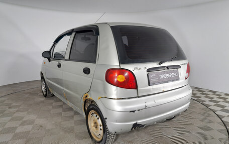 Daewoo Matiz I, 2008 год, 150 000 рублей, 7 фотография