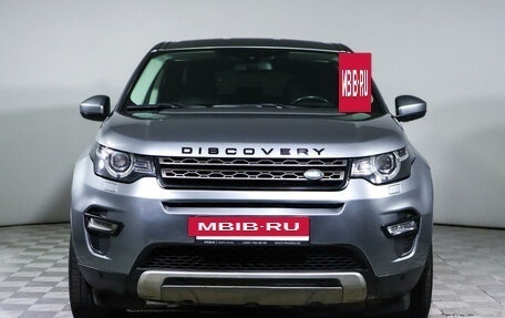 Land Rover Discovery Sport I рестайлинг, 2017 год, 2 365 000 рублей, 2 фотография