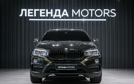 BMW X6, 2016 год, 4 455 000 рублей, 2 фотография