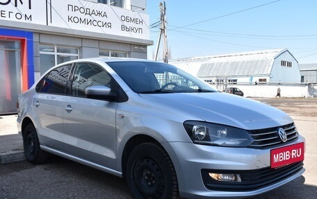 Volkswagen Polo VI (EU Market), 2016 год, 1 130 000 рублей, 3 фотография