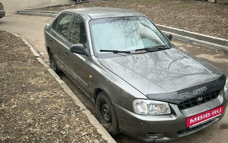Hyundai Accent II, 2002 год, 270 000 рублей, 3 фотография