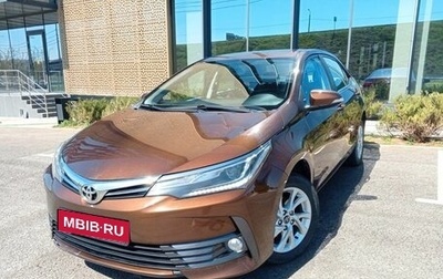 Toyota Corolla, 2017 год, 1 765 000 рублей, 1 фотография