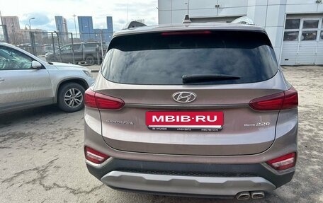 Hyundai Santa Fe IV, 2019 год, 3 187 000 рублей, 4 фотография