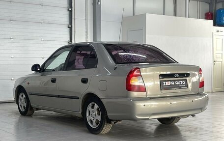 Hyundai Accent II, 2008 год, 519 000 рублей, 6 фотография