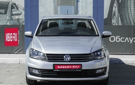 Volkswagen Polo VI (EU Market), 2017 год, 1 329 000 рублей, 3 фотография