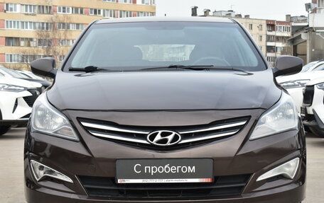 Hyundai Solaris II рестайлинг, 2014 год, 949 000 рублей, 2 фотография
