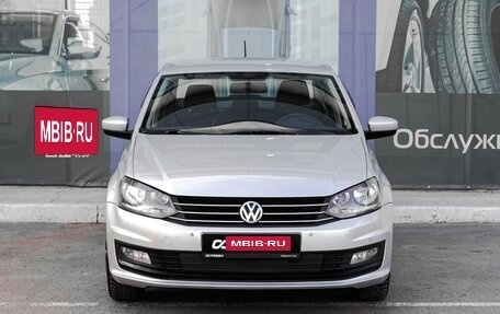 Volkswagen Polo VI (EU Market), 2016 год, 1 129 000 рублей, 3 фотография