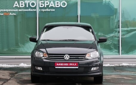 Volkswagen Polo VI (EU Market), 2016 год, 1 129 000 рублей, 2 фотография