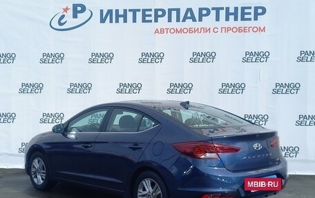 Hyundai Elantra VI рестайлинг, 2019 год, 1 756 000 рублей, 7 фотография