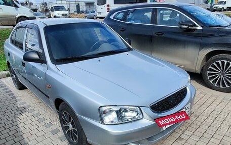 Hyundai Accent II, 2004 год, 310 000 рублей, 3 фотография