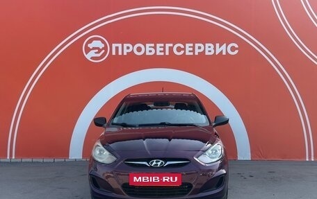 Hyundai Solaris II рестайлинг, 2012 год, 840 000 рублей, 2 фотография